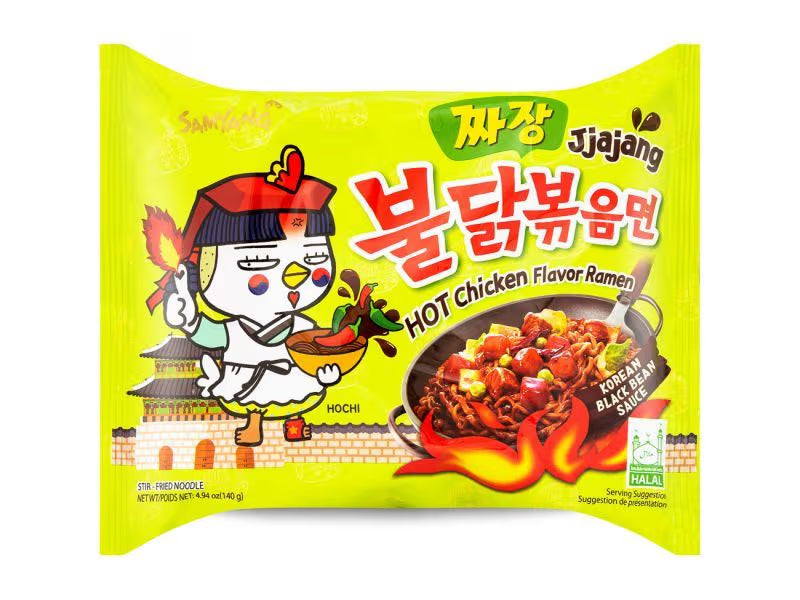 Samyang Buldak Hot Chicken Flavour Ramen (Jjajang) 140g