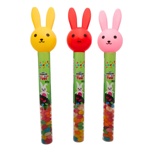Candy Realms Jelly Beans Bunny Tubes 80g