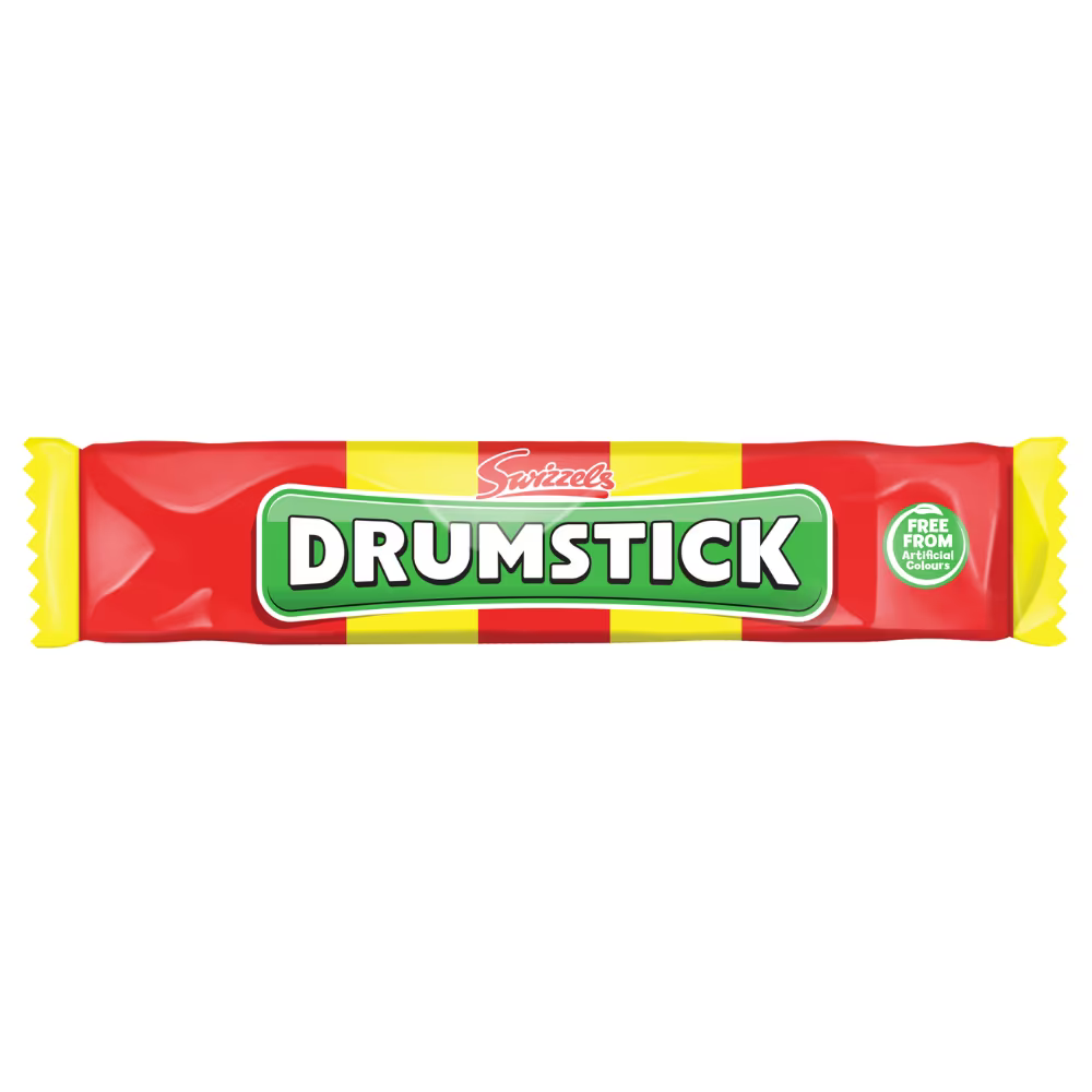 Swizzels Drumstick Original Raspberry and Milk Chew Bar 18g