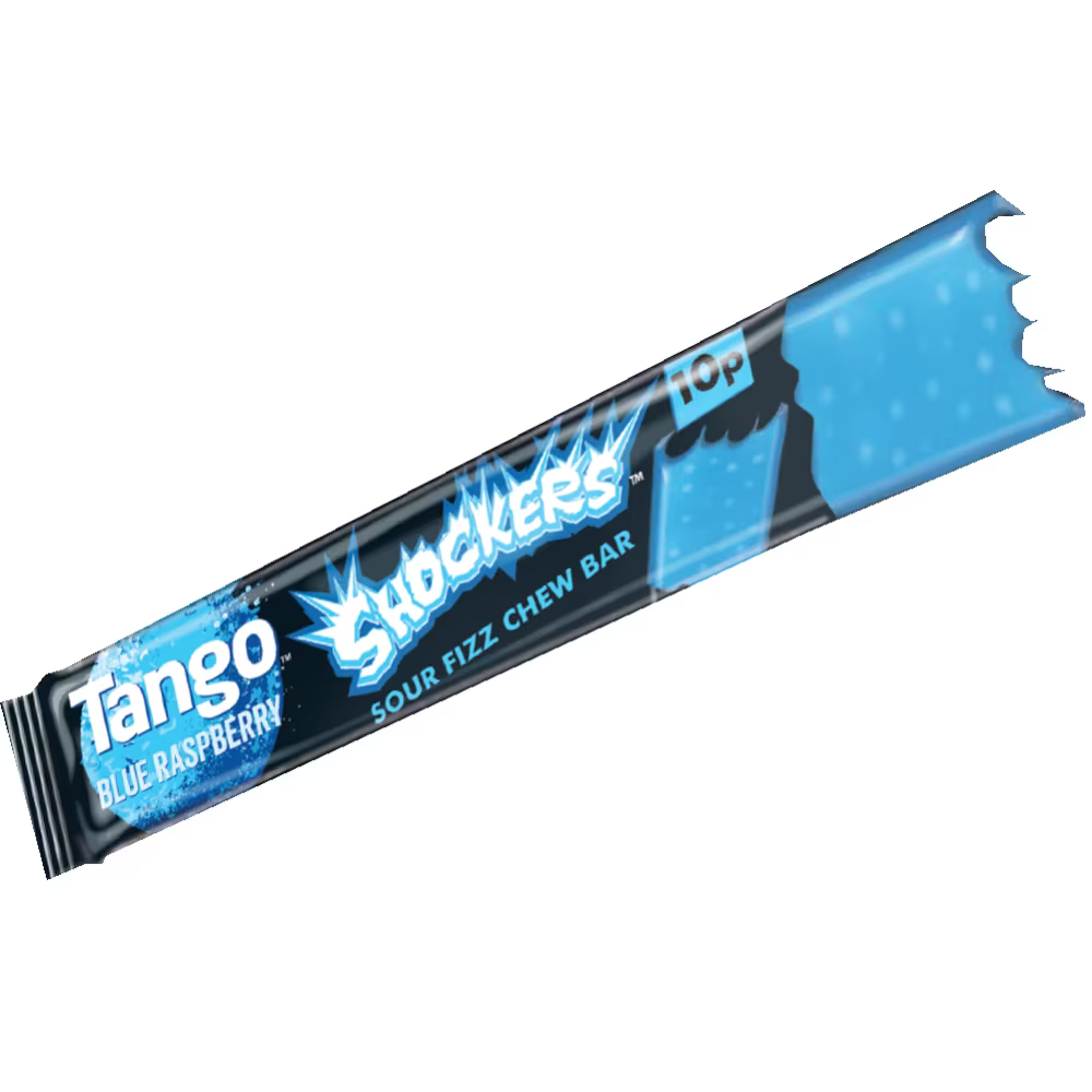 Tango Sherbet Shockers Blue Raspberry Chew Bars 11g